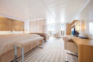 Hapag Lloyd-MS Europa 2-schip-Cruiseschip-Categorie 8-9-13-penthouse suite
