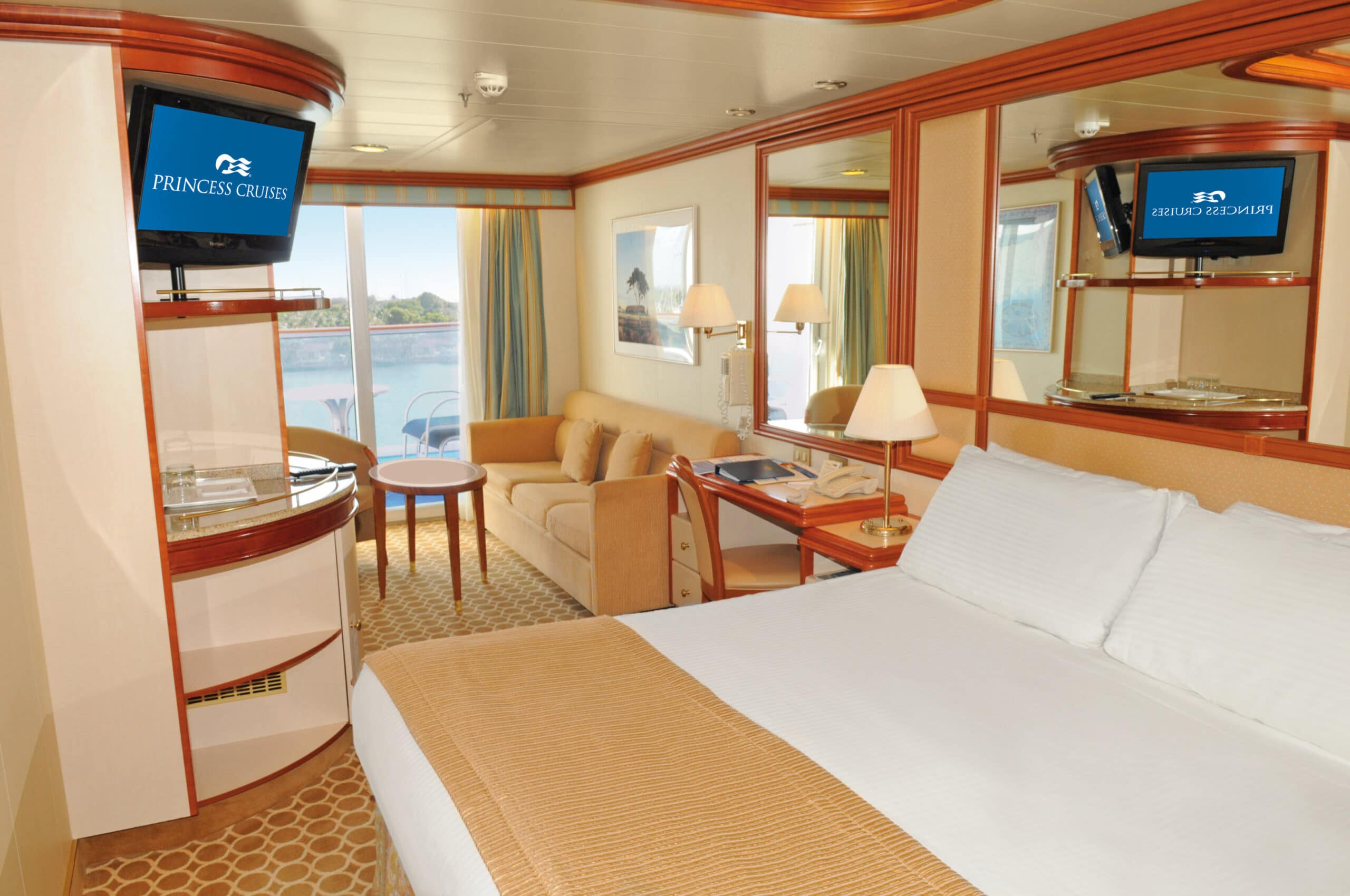 Princess-cruises-Coral-Island-princess-schip-cruiseschip-categorie MB-MD-ME-minisuite met balkon