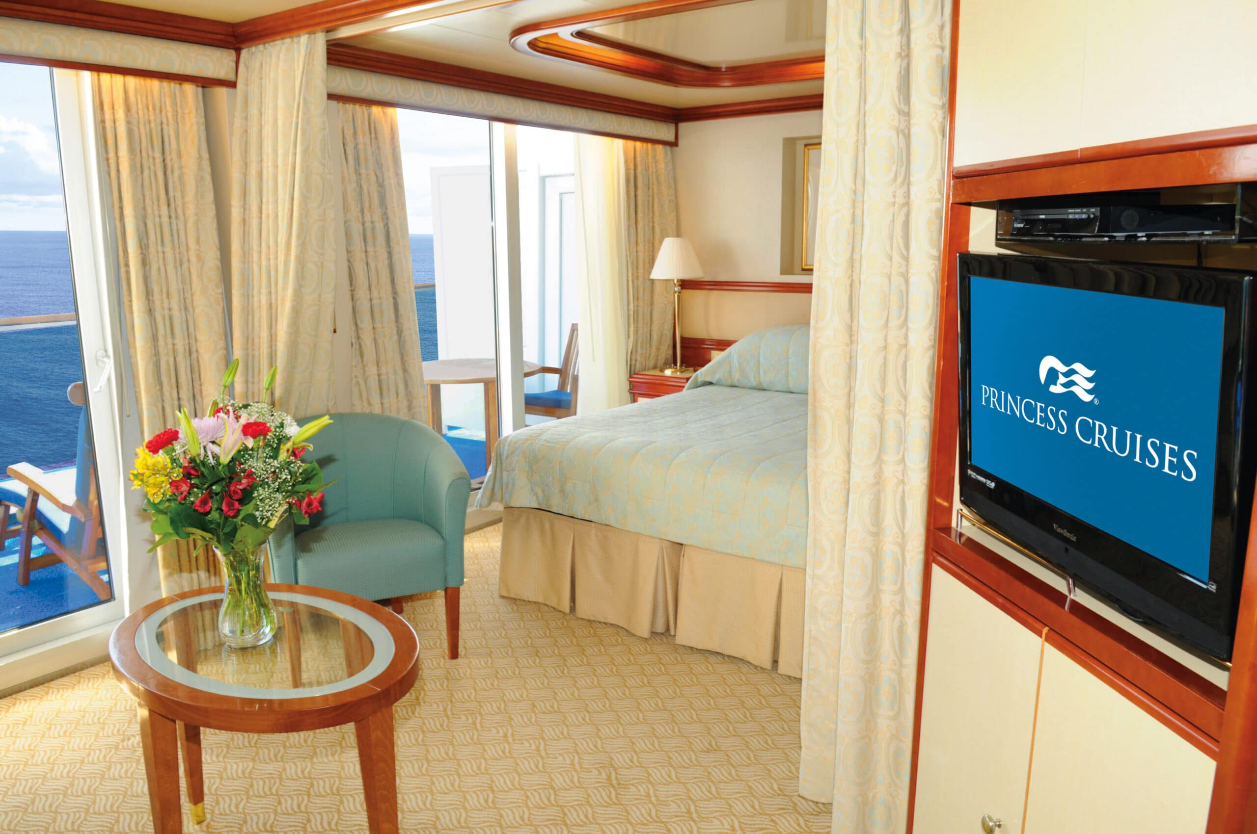 Princess-cruises-Coral-Island-princess-schip-cruiseschip-categorie S5-S6-Suite met balkon