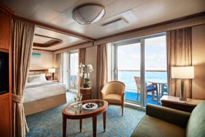 Princess-cruises-grand-star-princess-schip-cruiseschip-categorie S2-S3-S4-S6 Owner suite-Penthouse suite-Vista Suite met balkon
