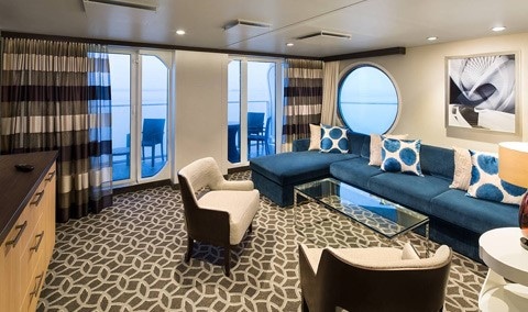 Royal-Caribbean-International-Anthem-Quantum-Ovation-Oddysey-of-the-seas-schip-cruiseschip-categorie GT-Grand-Suite-two bedroom