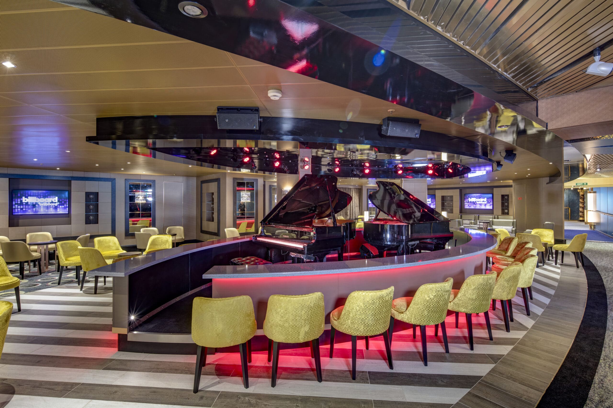 cruiseschip - Holland America Line - Noordam - Piano Bar