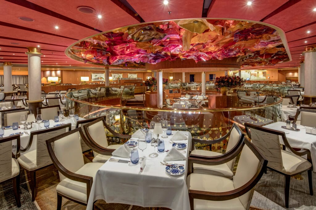 cruiseschip - Holland America Line - Noordam - Main Dining Room Restaurant