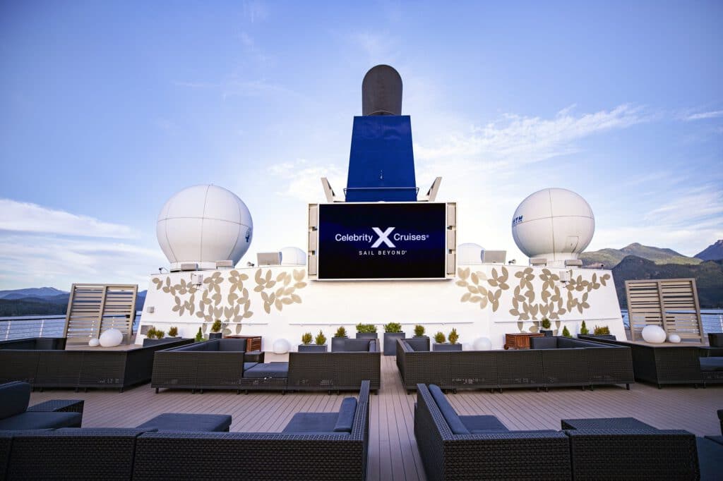 Cruiseschip-Celebrity Millennium-Celebrity Cruises-Rooftop Terras