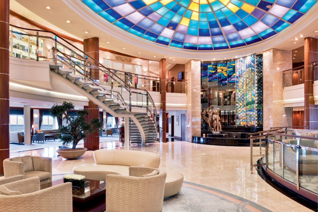 Cruiseschip-Crystal Serenity-Crystal Cruises-Atrium