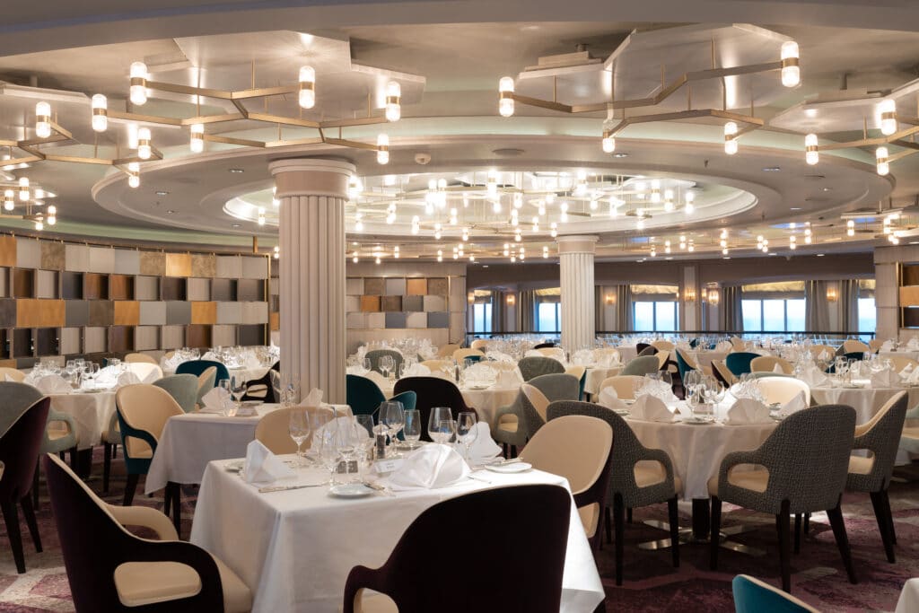 Cruiseschip-Crystal Serenity-Crystal Cruises-Restaurant Waterside