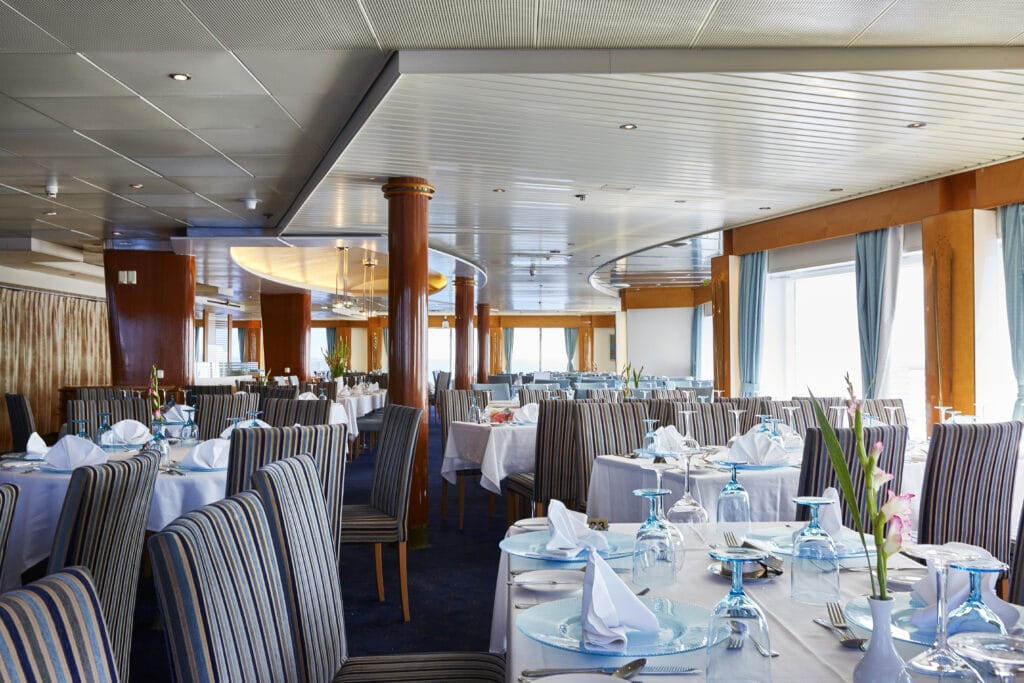 Cruiseschip-Celestyal Crystal-Celestyal-Restaurant