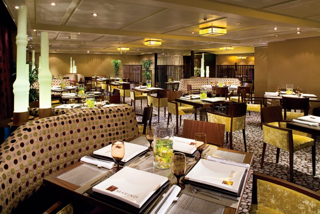 cruiseschip - Holland America Line - Eurodam - Tamarind Restaurant