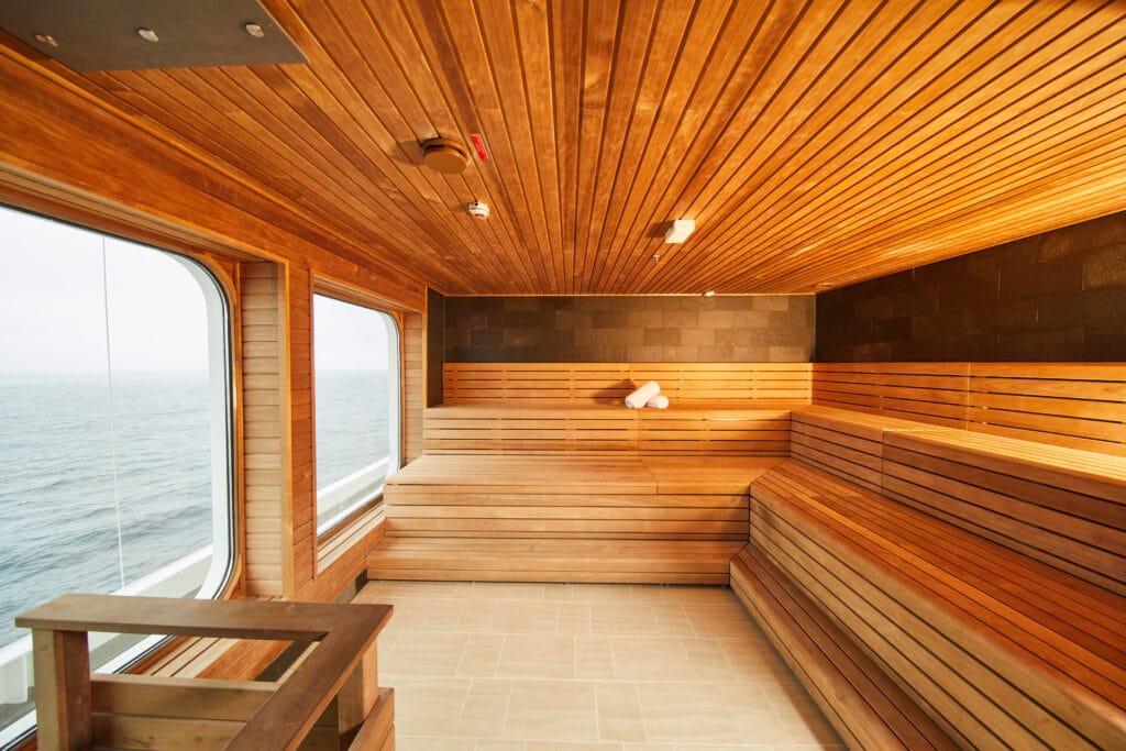 Cruiseschip-Hanseatic Nature-Hapag-Lloyd Cruises-Sauna