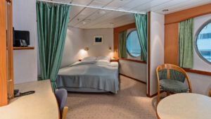 Cruiseschip-Hurtigruten-MS Trollfjord-Schip-Expedition Suite-Mini Suite-Categorie Q2