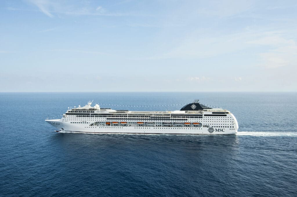 Cruiseschip-MSC Lirica-MSC Cruises-Schip