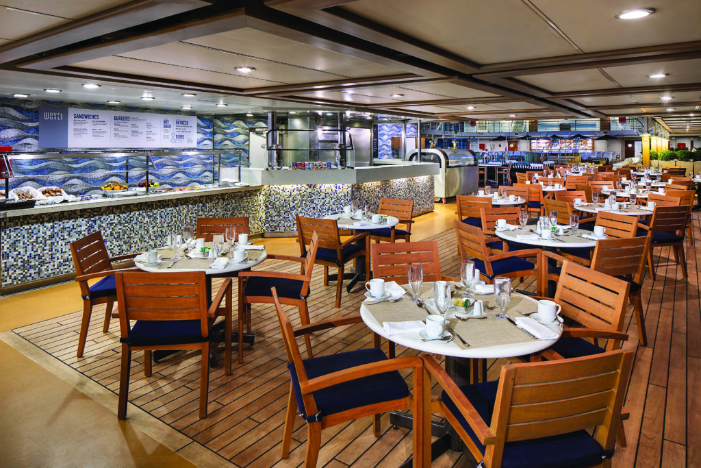 Cruiseschip-Regatta-Oceania Cruises-Restaurant Waves Grill
