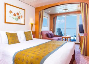 P&O Cruises-P&O Aurora-schip-Cruiseschip-Categorie EA-EB-ED-EE-Deluxe balcony cabin