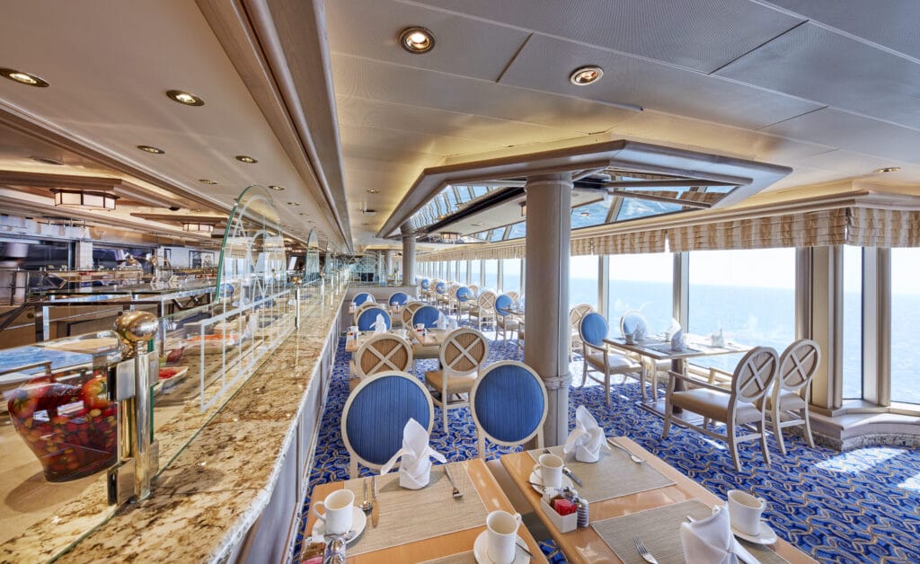 Cruiseschip-Queen Victoria-Cunard-Lido Restaurant
