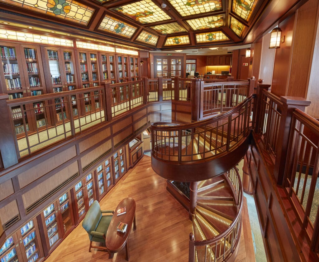 Cruiseschip-Queen Victoria-Cunard-Library
