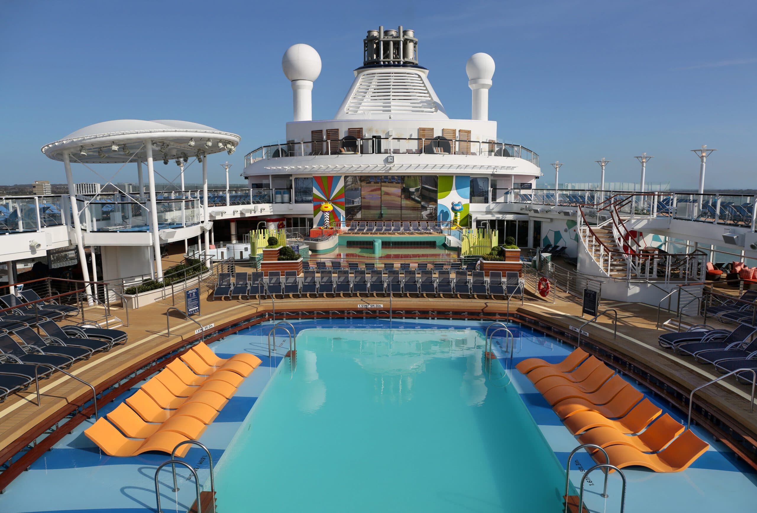 Cruiseschip-Anthem of the Seas-Royal Caribbean International-Zwembad Deck