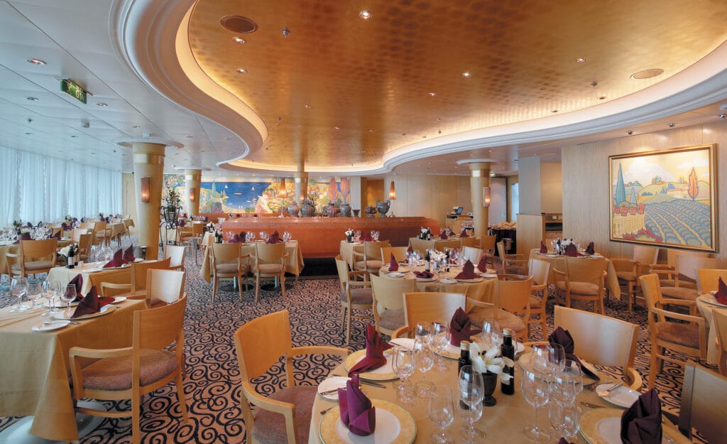 Cruiseschip-Serenade of the Seas-Royal Caribbean International-Restaurant Portofino