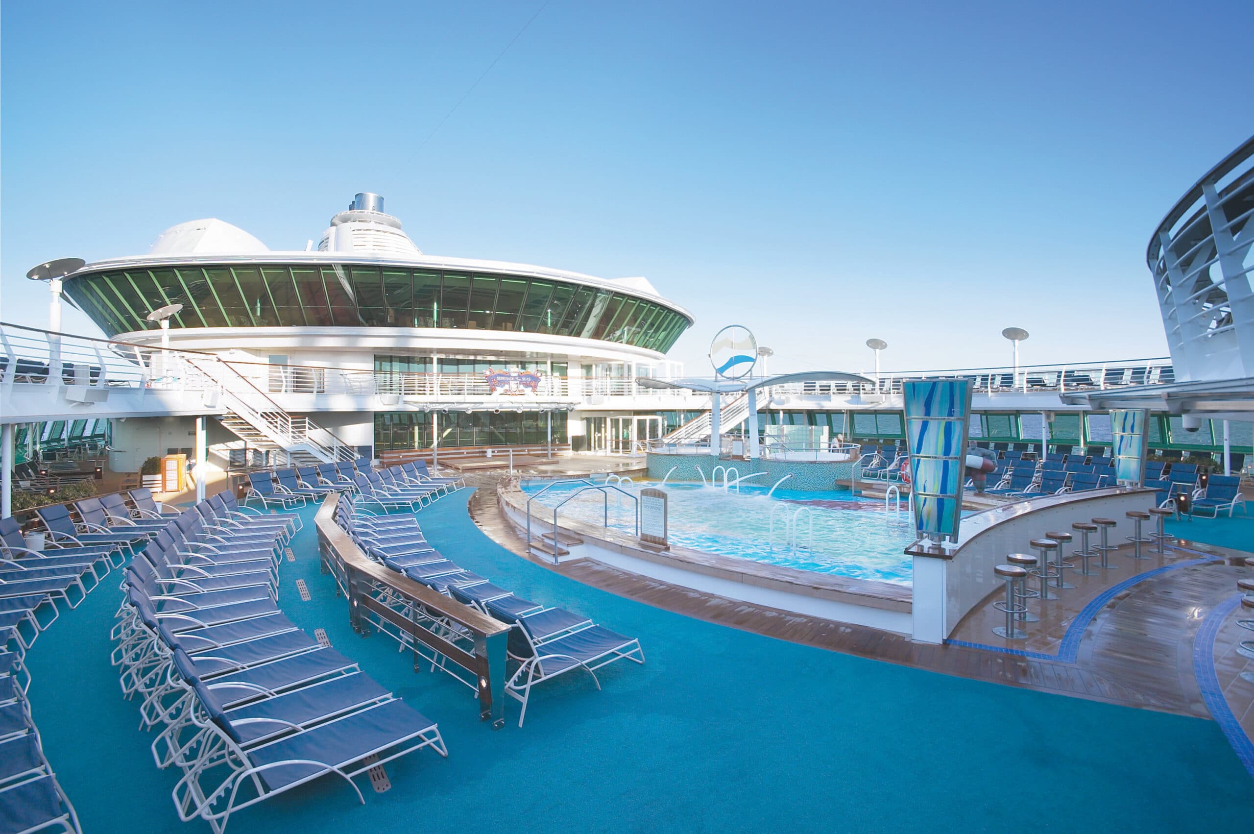Cruiseschip-Jewel of the Seas-Royal Caribbean International-Zwembad