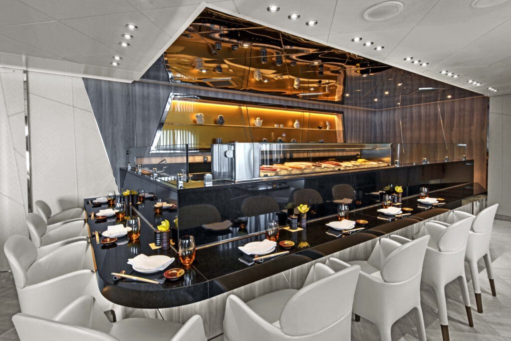Cruiseschip-Seabourn Ovation-Seabourn-Restaurant Sushi