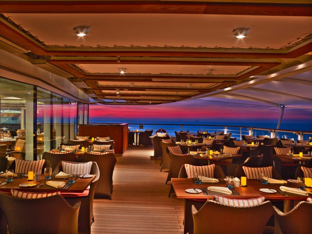 Cruiseschip-Seabourn Ovation-Seabourn-Restaurant The Colonnade