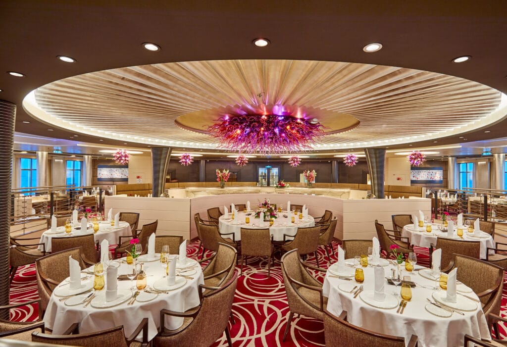 Cruiseschip-MS Europa 2 -Hapag Lloyd Cruises-Restaurant