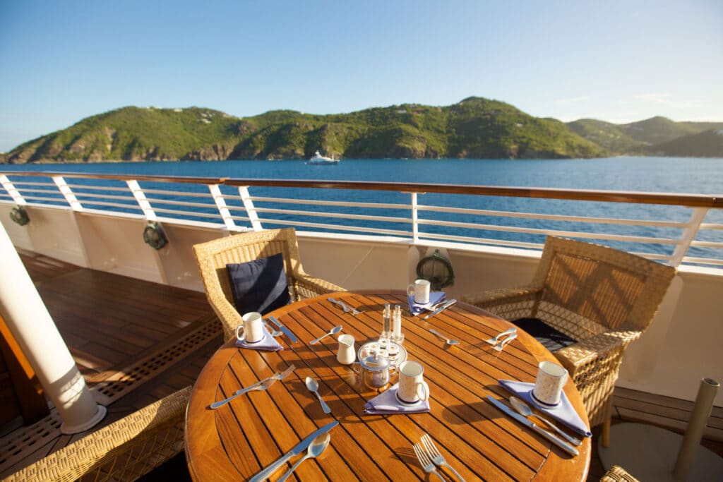 Cruiseschip-SeaDream I-Seadream Yacht Club-Deck