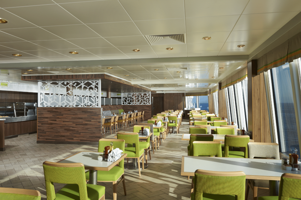 Cruiseschip-Norwegian Dawn-Norwegian Cruise Line-GardenCafe Restaurant