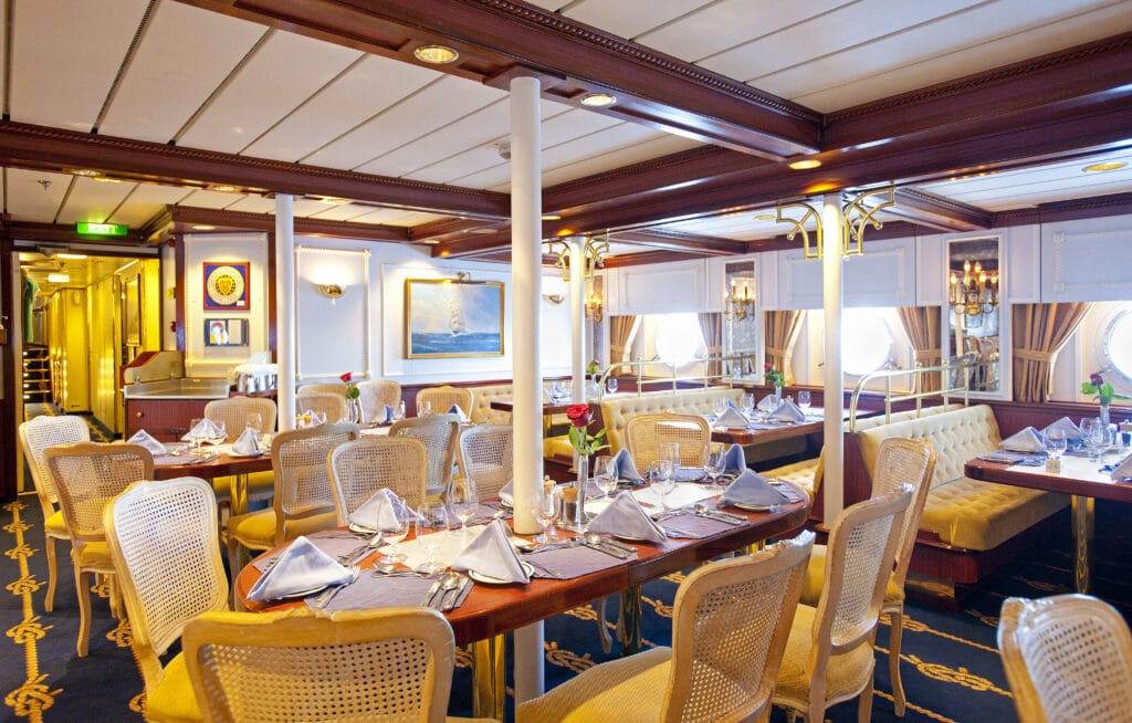 Cruiseschip-Star Clipper-Star Clippers-Restaurant