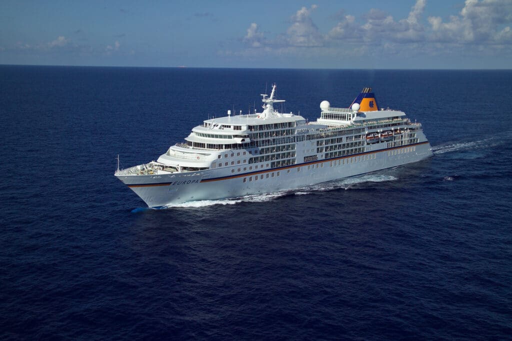 Cruiseschip-MS Europa-Hapag Lloyd-Schip