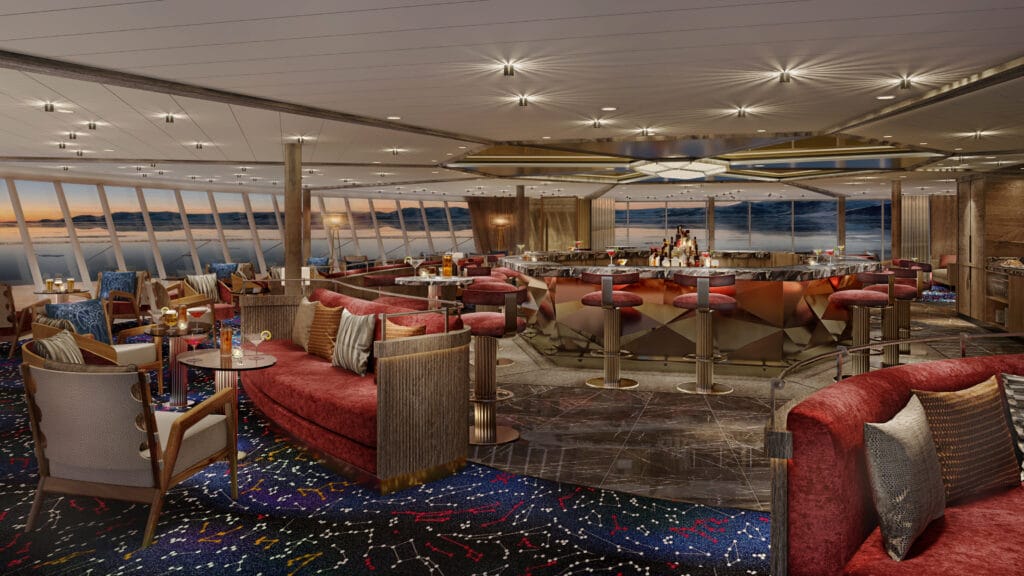 Cruiseschip-Seabourn Venture-Seabourn Cruises-Constellation Lounge
