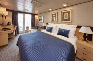 Cunard-Queen Victoria-schip-Cruiseschip-Categorie A1-A2-Club Balkonhut