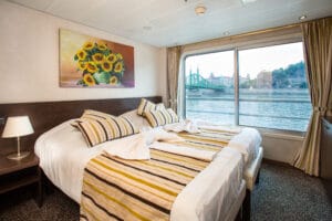 Rivierschip-CroisiEurope-MS Vivaldi-Cruise-Hutcategorie-Buitenhut-Bovendek