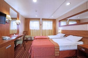 Rivierschip-CroisiEurope-MS Rostropovich-Cruise-Hutcategorie-Bovendek-deluxe zonder balkon
