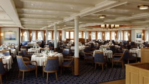 Cruiseschip-Sea Cloud Cruises-Sea Cloud Spirit-Cruise-Restaurant