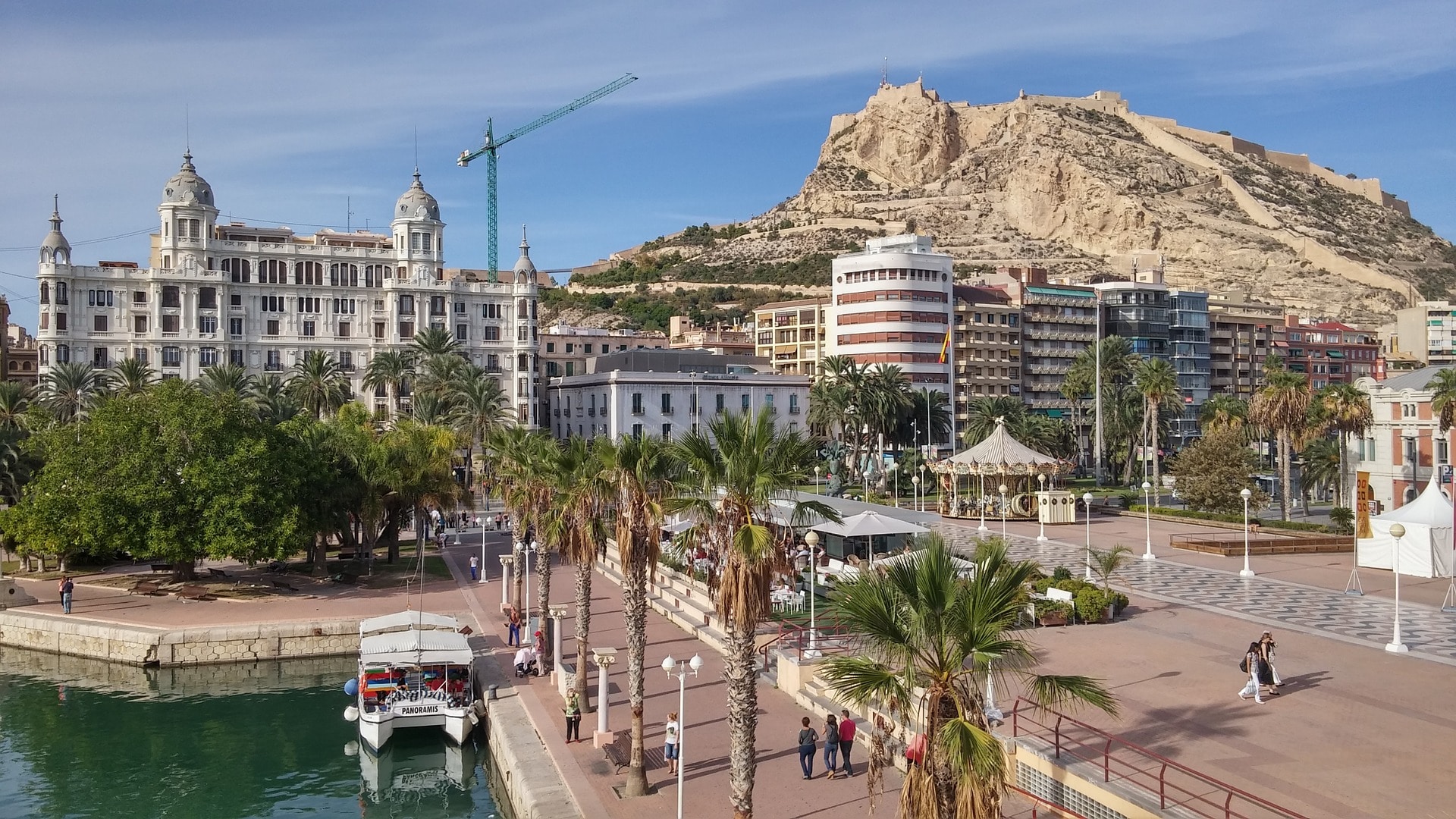 Spanje-Alicante-cruise-haven-Castillo-santa-barbara