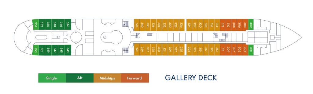 Gallery Deck Plan