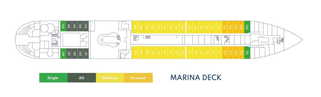 Marina Deck Plan